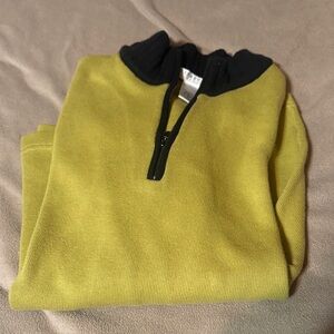 Geoffrey Beene Two-Tone Zip-Up Sweater